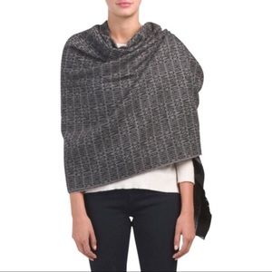 MOSCHINO Wool Wrap Blanket